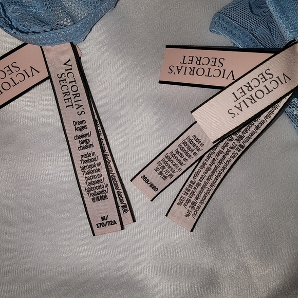 {SOLD} Victoria’s Secret Matching Bra & Panty Set, Blue Topaz - 36B/Medium - Picture 2 of 8